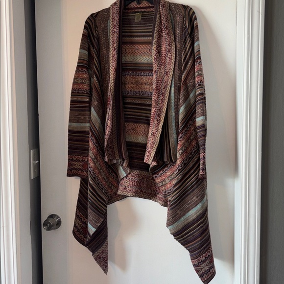 Peruvian Connection Open Front Sweater - Picture 2 of 7